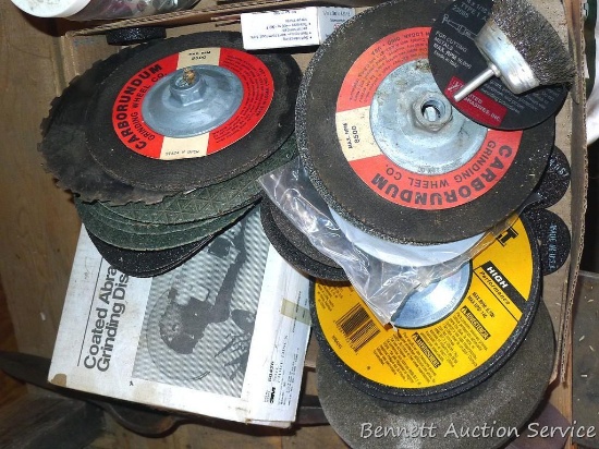 Hard wheels and sanding discs up to 7" including Walter Roteller 3, DeWalt Pipeline, Norton Charger,