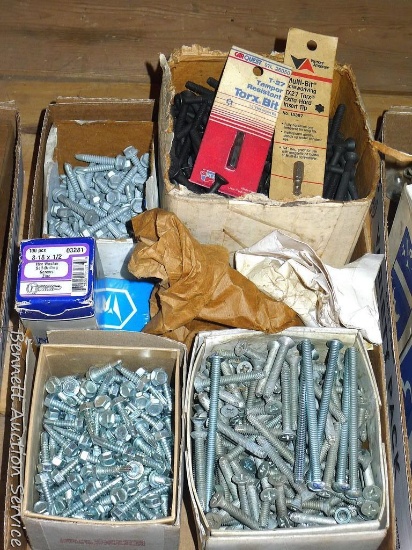 Self tapping screws, self drilling screws, flat head machine screws, more.