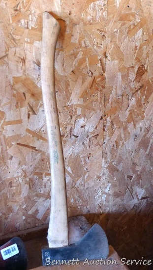 Collins camp or canoe axe is 26". Head is tight.