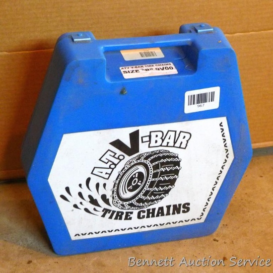 New in box ATV-Bar tire chains, size B 9V00.