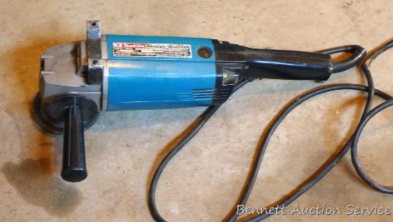 Makita Model 9000BL grinder could use a new cord.