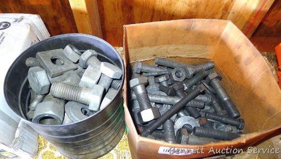 Large nuts and bolts up to 1".