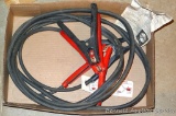 Battery jumper cables 12' long in good condition.