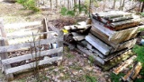 Piles of misc. wood pieces.