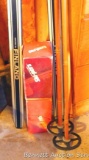Summitt Ultimate Step cross country skis were made in Finland; poles, plus two Ski-pers ski