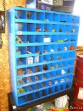 Metal cabinet with contents 34