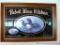 Pabst Blue Ribbon Common Loon mirror by Terry Doughty, 1991. Approx. 22