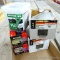 Partial boxes of screws incl exterior wood products with bronze ceramic coat 10 x 5