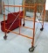 Denric Tool Steel Flight scaffolding incl 4 locking casters and cross braces and is 87