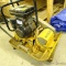Wacker compactor, model VPR1750, with extra belt and rolling cart. Appears in good shape, runs.