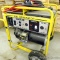 Wacker GS6.5 generator with 13 hp GS390 Honda engine, 120/240 volts, 20 and 30 amps, on self