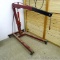 Heavy duty engine lift with 3 ton long ram jack, model LRJ38, is approx. 80