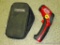 Craftsman 1500 degree InfraRed thermometer model 50499. Measures from -58 to 1500 F. Has carry bag.