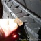 Set of four Goodyear Assurance tires, P235/55R17. Very good tread, no checking noted. Marked