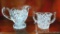 Pretty glass creamer pitcher stands 4