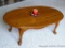 Nice solid wood coffee table is 45