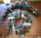 Christmas wreath and swag. Wreath is 20