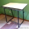Drafting table with office chair mat. Smaller table measures 30
