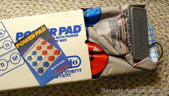 Nintendo Entertainment System Power Pad with original box. All looks to be in good condition.