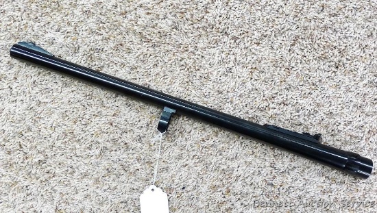 Winchester shotgun slug barrel is marked 'Model 1300 Ranger' and accepts slugs up to 3". Barrel is