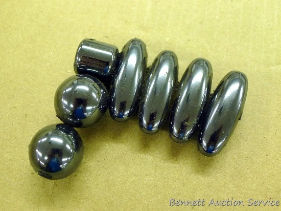 Variety of magnets, largest is 1-3/4" long.