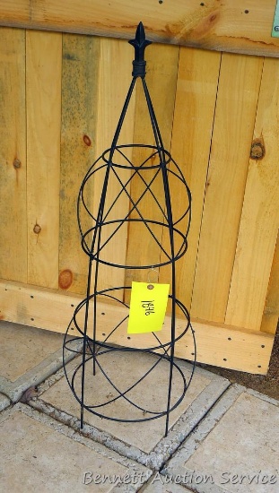 3' tall decorative trellis will add character to your flower bed.