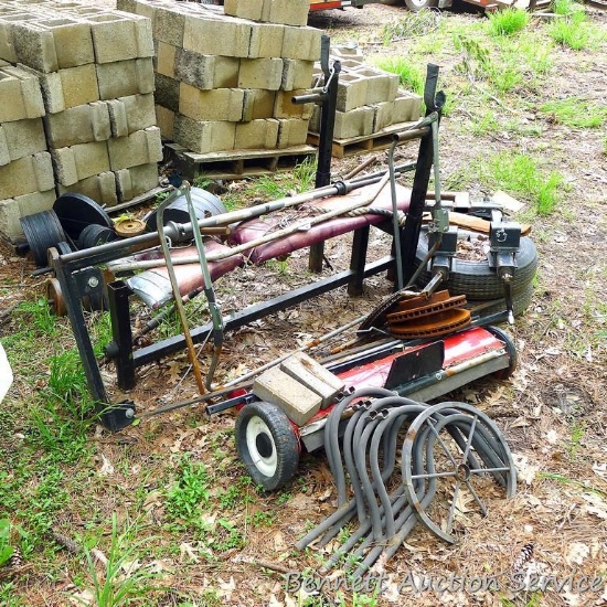 Pile of scrap. Mostly steel.