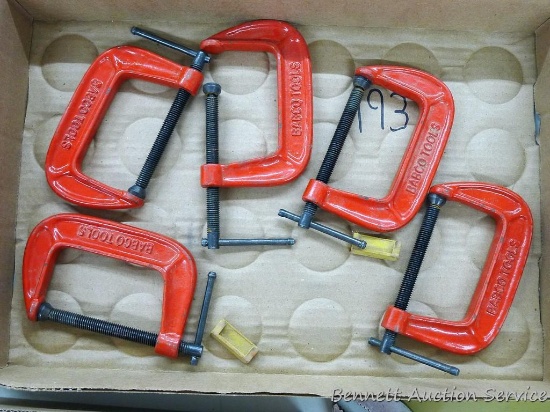 5 Babco 3" C-clamps.