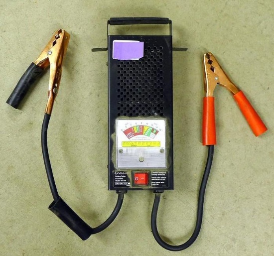Schumacher Battery Analysis meter is 12" x 6" x 2-3/4".