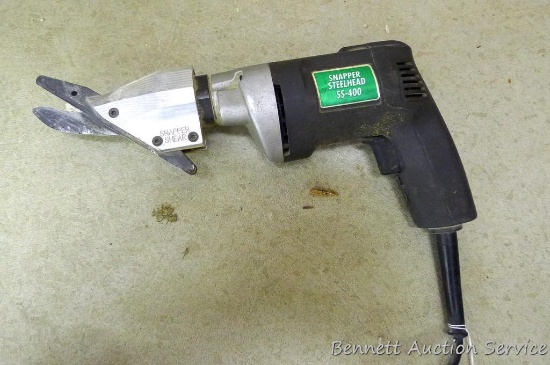 Snapper Steel Head electric shear, model SS-400, runs.