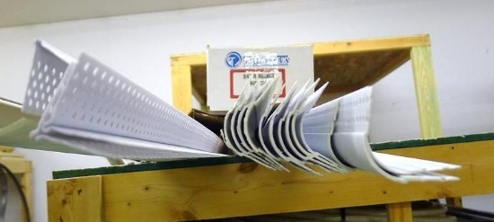 Sheet rock corners, two-way corners, rain gutter connectors, more.