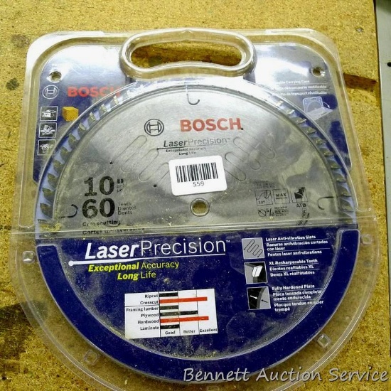 Bosch 10" laser precision blade #PS1060GP.