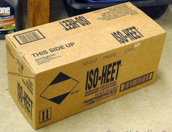 No shipping. Full case of ISO-HEET contains 24-12 oz. plastic bottles.