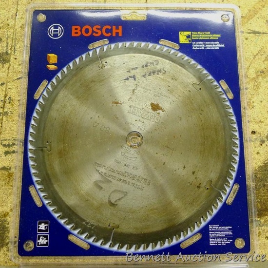 Bosch 12" used blade.