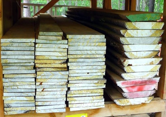 Softwood boards up to 10" x 100", plus natural edge lumber up to 13" x 2" x 100".