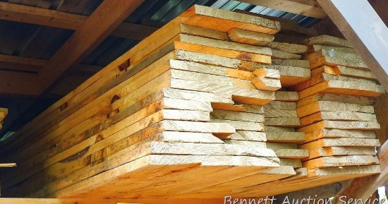 Huge rough sawn pine boards up to 18" x 128".