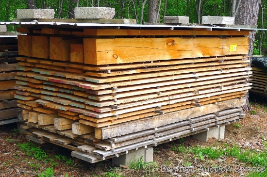 Rough sawn pine boards up to 10" x 100"; Plus timbers or posts up to 8" x 10" x 100".
