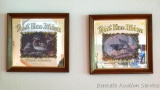 Two First in a Series Pabst Blue Ribbon beer mirrors - one 1990 Wood Ducks, one 1989 Wisconsin
