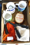 Seat of Honor ashtray; golf and grandfather mugs; grip strengtheners; handkerchiefs, gloves; more.