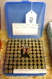 100 pieces .44 Mag jacketed hollow point pistol cartridges.