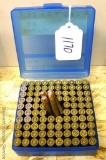 100 rounds .357 Magnum jacketed hollow point cartridges.