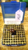 100 rounds .357 Magnum jacketed hollow point cartridges.