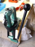 RCBS reloading press Model RCII. Bring tools to remove from bench.