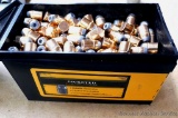 Most or all of a factory box Speer jacketed hollow point .44 cal 240 grain bullets. Box is marked