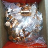 Most of a box of Hornady XTP .44 cal bullets.