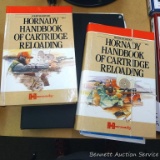 Hornady Volumes 1 & 2 Handbook of Cartridge Reloading. Plus a binder of notes and charts for