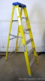Werner 6' fiberglass step ladder.