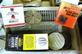 Pellet stove cleaning brushes; floor vents up to 5-1/2