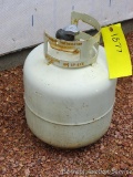 Spare 20 lb propane tank with new style OPD valve.