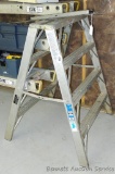 Werner Craft Master Type I heavy duty aluminum industrial ladder, OSHA approved, 250 lb duty rating,